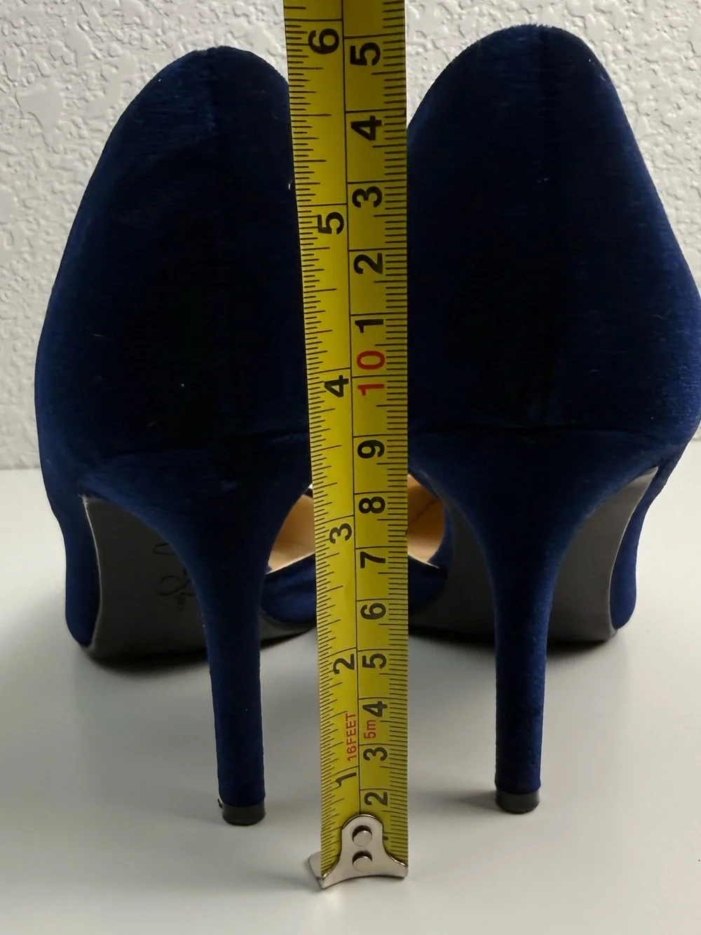 Jessica Simpson | Livvy | Blue Velvet D'Orsay Pumps | 9